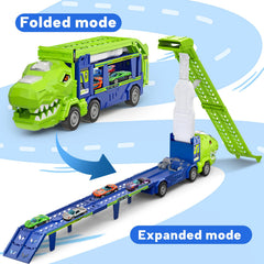 Bstoyder foldable race track tower-flat configuration enables versatile racing modes