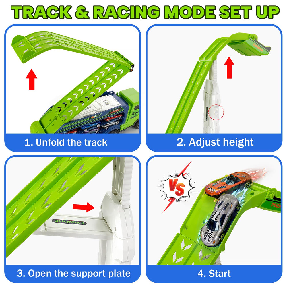 Bstoyder metal racing cars collection highlights durable die-cast details for kids
