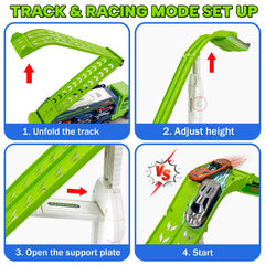 Bstoyder metal racing cars collection highlights durable die-cast details for kids