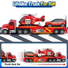 Bstoyder push-and-go truck supports beginner driving skills.