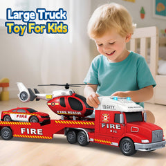 Bstoyder push-and-go truck promoting active, muscular development in kids.