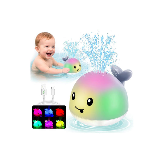 BSVZAIYN whale sprinkler in water engages toddlers during bath time