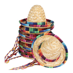 BTYMS mini sombrero hats for table decor and party flair