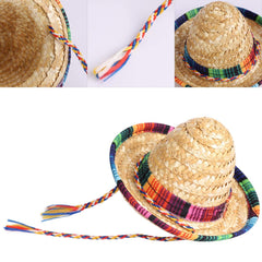 BTYMS sombrero hats can be glittered or painted for personalized favors
