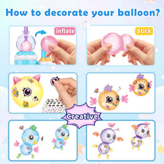 BTEC balloon pump handle simplifies inflation for kids’ crafts