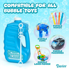 Bubble Play outdoor bubble machine refill ready for parties and events.
