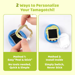 Bubblelogus installation options enable peel-and-place or replacement style.