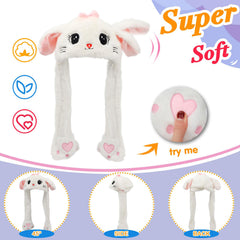 Bubblepompom kitty hat demonstrates versatile cosplay and party wear.