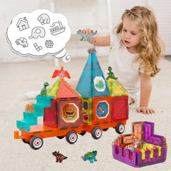 BUBUQE dinosaur figures spark storytelling and color recognition