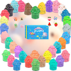 Bucaikein Butter Slime Kit gift packaging for easy gifting.