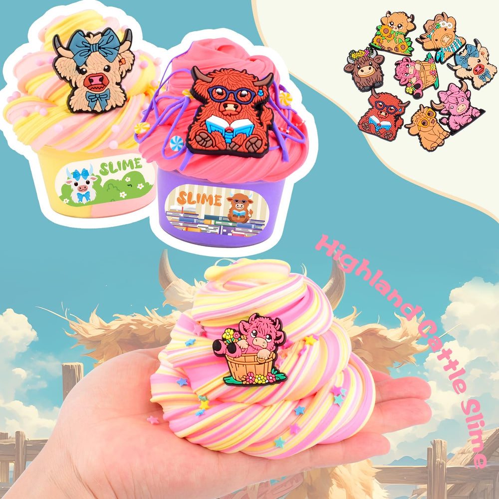 Bucaikein slime accessories image highlights added-ins for enhanced crafting sessions.