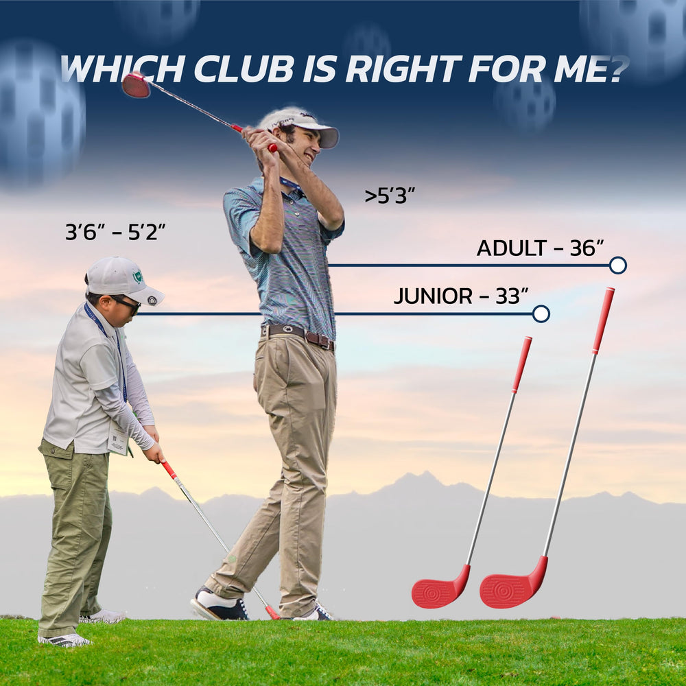 BucketGolf Club versatile setup for target practice in grass and yards