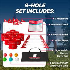 Bucketgolf Game Pro small brand from Northern California with in-house production