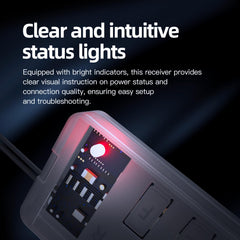 Buddy RC DSMP 6-CH receiver highlights anti-interference technology for consistent control.