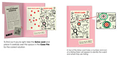Buffalo Games Junior Detective culprit-location map guides sleuths.