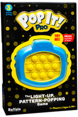 Buffalo Games Pop It Pro electric bubbles in action for fast, engaging play.