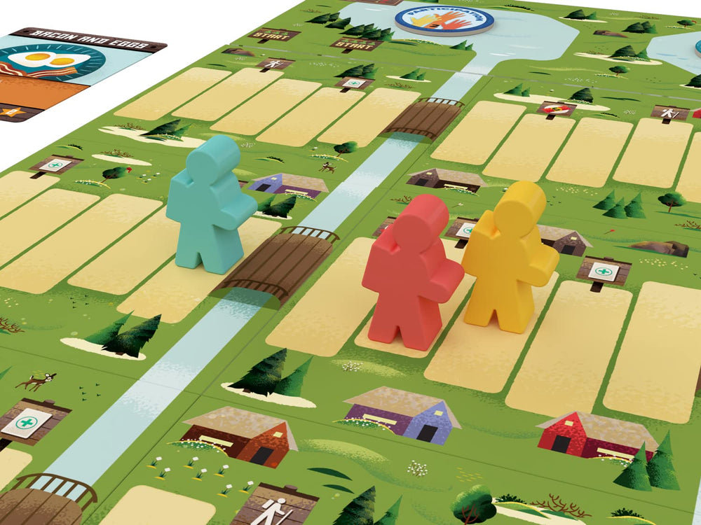 Buffalo Games Summer Camp path boards guide route decisions during the competition