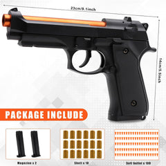 Bugrtey toy gun fidget mode for desk relaxation and stress relief.