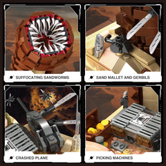 BuicraHub Crashed Ornithopter highlights dramatic desert battle scene