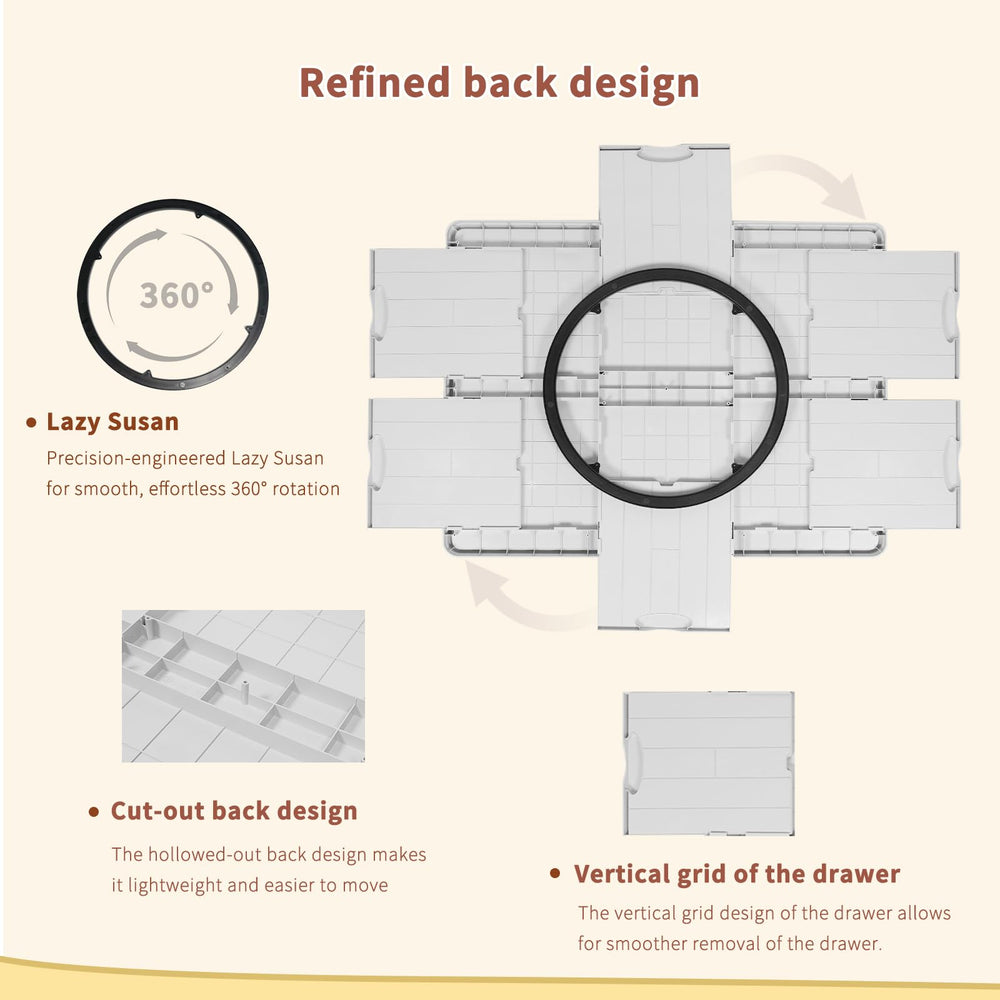 BuilderButler soft gray surface reduces glare for comfortable puzzling sessions.