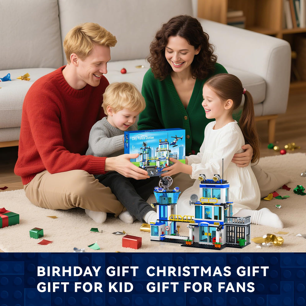 Buildify 634-piece set fits on shelves as a collectible display piece.