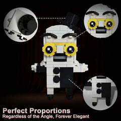 BUILDIFY Art the Clown block set ABS material ensures safe, durable build
