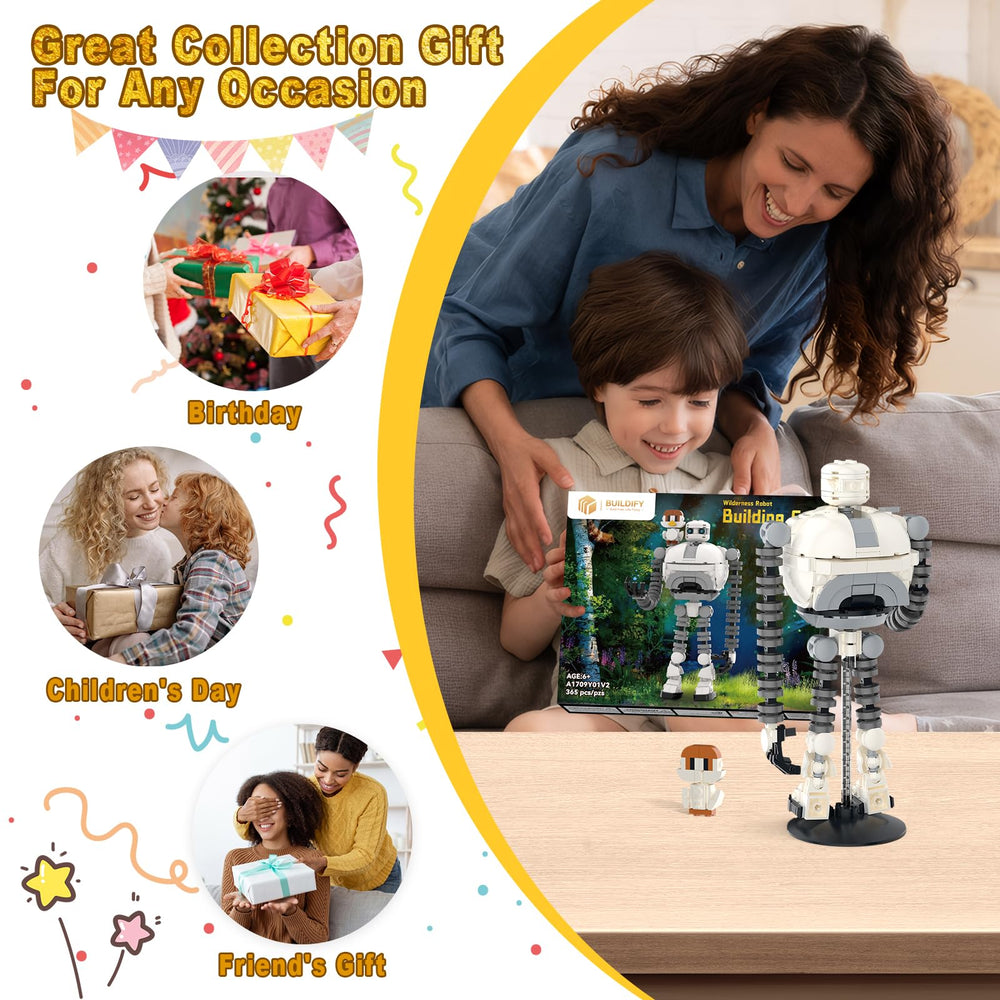 BUILDIFY Wildarness gift-ready box, ideal for birthdays and holidays.