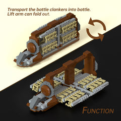 BuildingBoat army building blocks compatible with LEGO expands play options