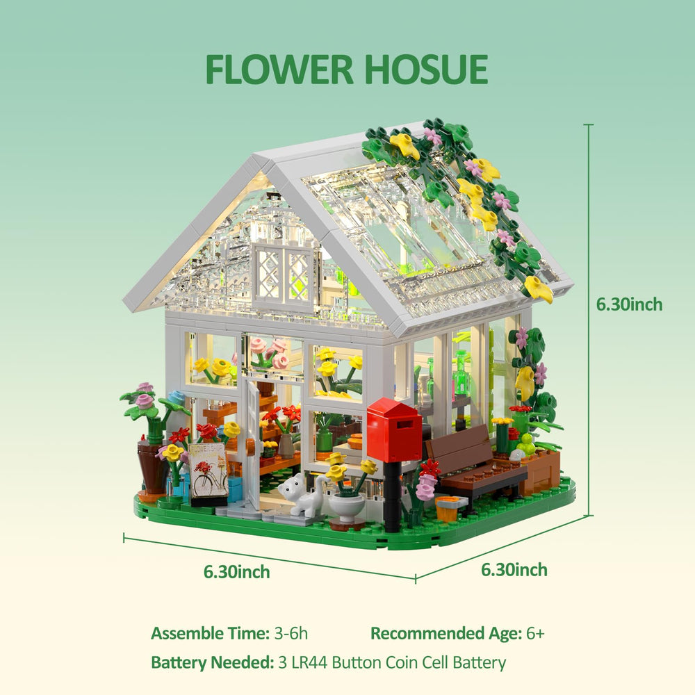 BuildingBoat Flower House gift-ready packaging supports easy gifting