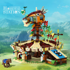 BuildingBoat Horse Station sticker decorations provide authentic styling options