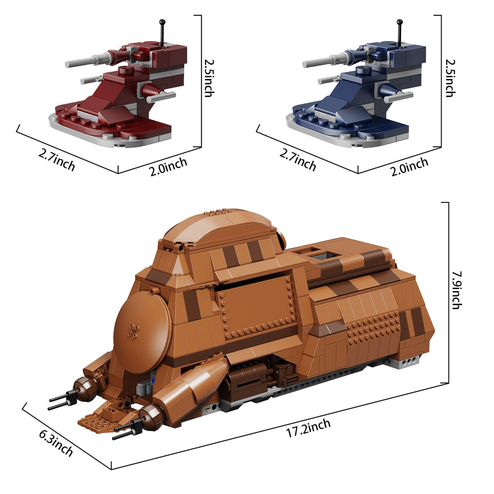 BuildingBoat Carrier loaded with troops and weapons for imaginative battles