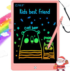BUKEBU pink LCD writing tablet for on-the-go doodling.