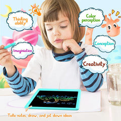 Portable, compact drawing pad fits bags for travel.