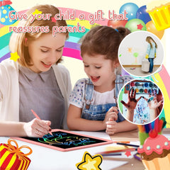 BUKEBU travel-friendly doodle board for kids aged 3–8.