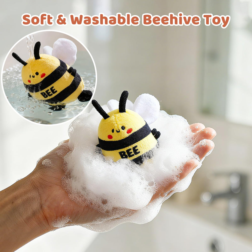 BUMBELIN soft washable plush fabric keeps playtime clean and safe.