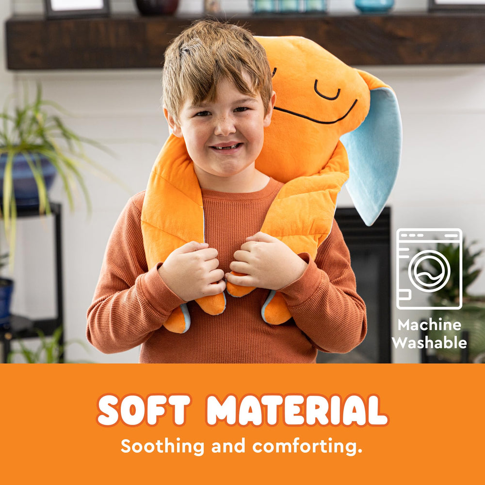 Bumpas heart-hands design emphasizes loving hugs during quiet moments.