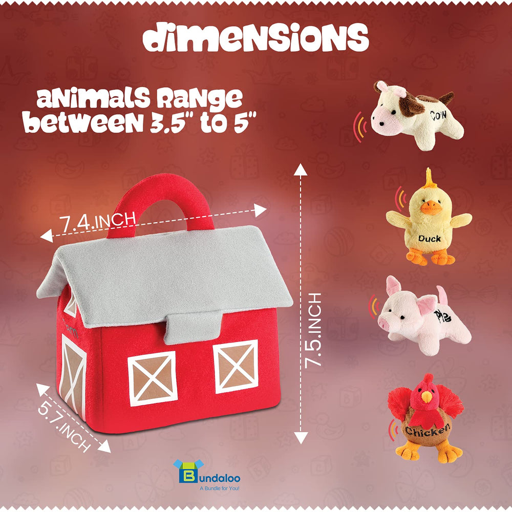 Bundaloo plush animals emit distinct sounds for interactive play.