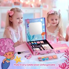 Bunny Bubbles mirror inside case supports easy on-the-spot application.
