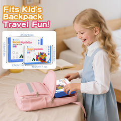BunnyBoo magnetic pieces connect smoothly for stable on the go structures.