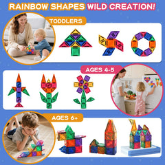BunnyBoo tiles made from food-grade ABS with smooth edges for safe exploration.