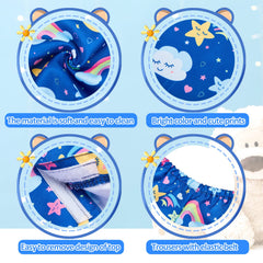 Bunnycool machine-washable bear clothes for convenient care and reuse.