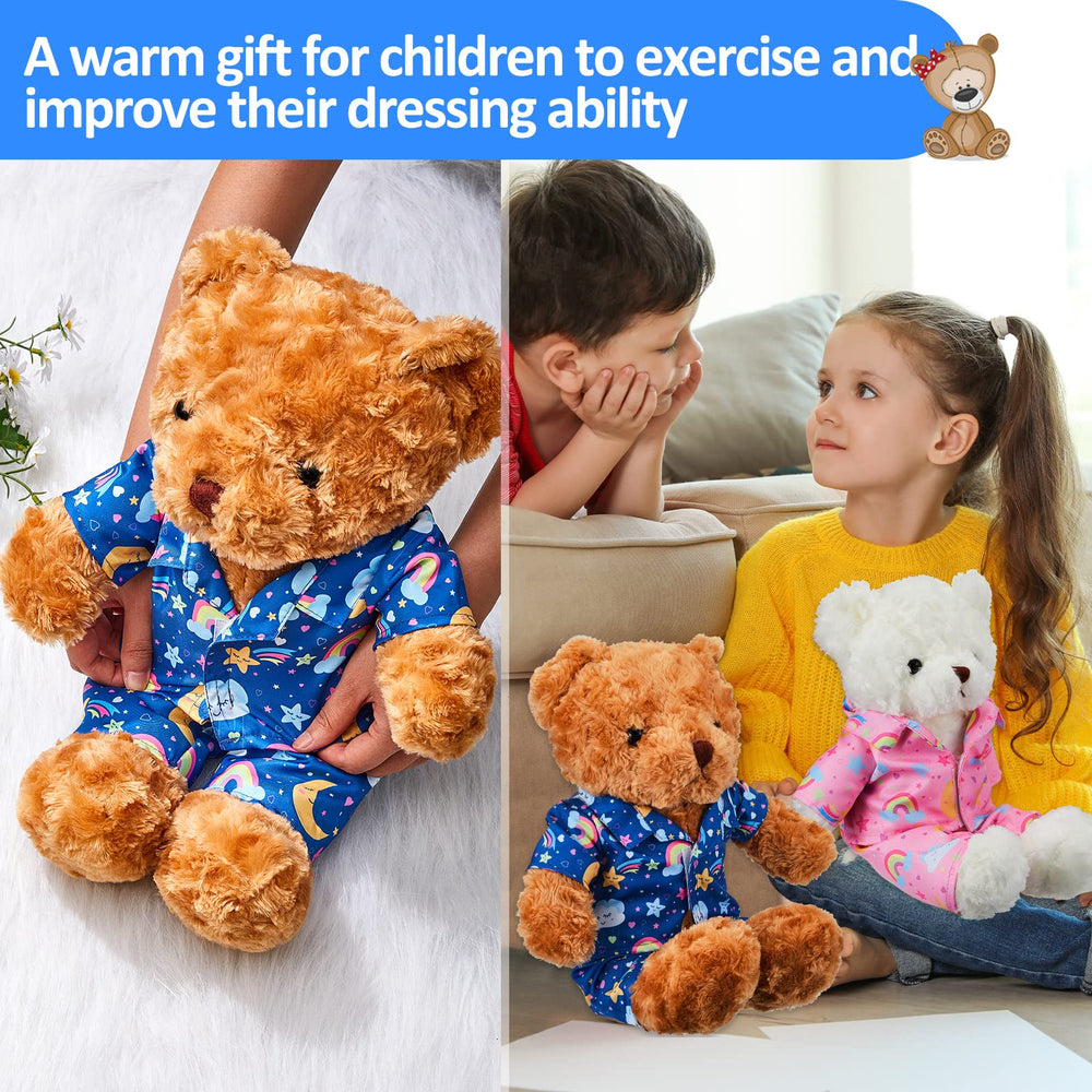 Bunnycool soft cloth material keeps bears comfy during playtime.