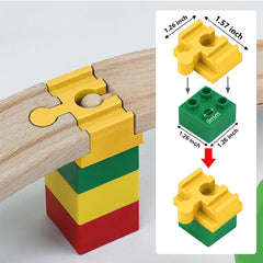 Bunu1492 color dog bone connectors link tracks securely for endless configurations.