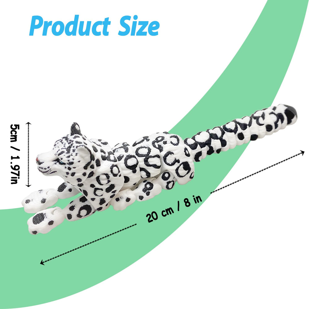 BuQueHM 3D-printed animal desk decor with a minimalist black-and-white finish.