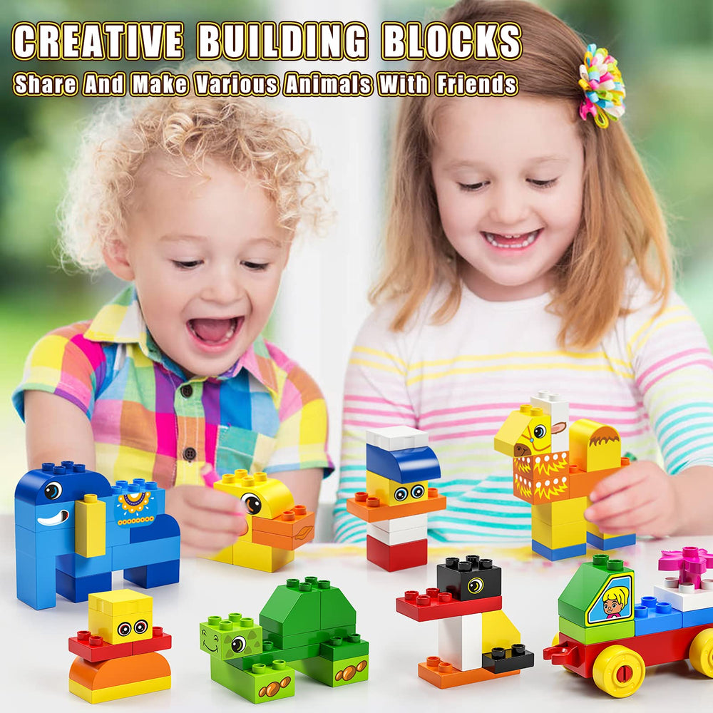 burgkidz large blocks designed for small hands and imaginative play.
