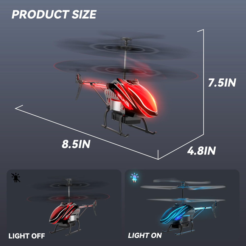 BUSSGO RC helicopter alloy structure adds rugged protection