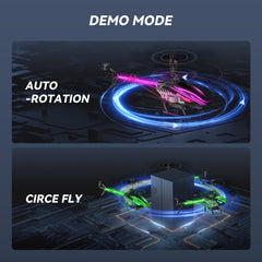 BUSSGO RC helicopter durable PVC body protects against bumps