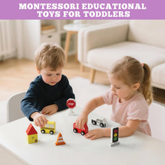 Busy Edition activity table cars invites imaginative play and dexterity.