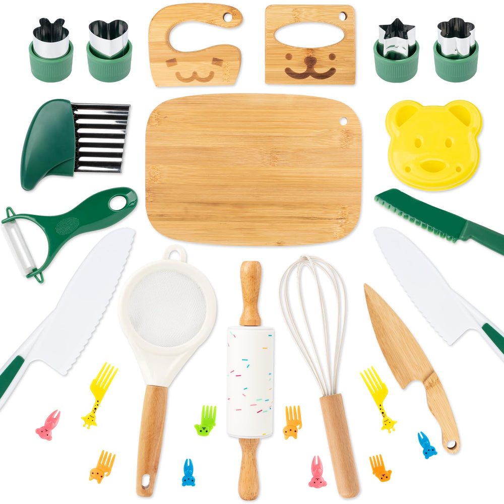 Busy Edition fruit cutters—multi-cut options for kid-friendly bites.