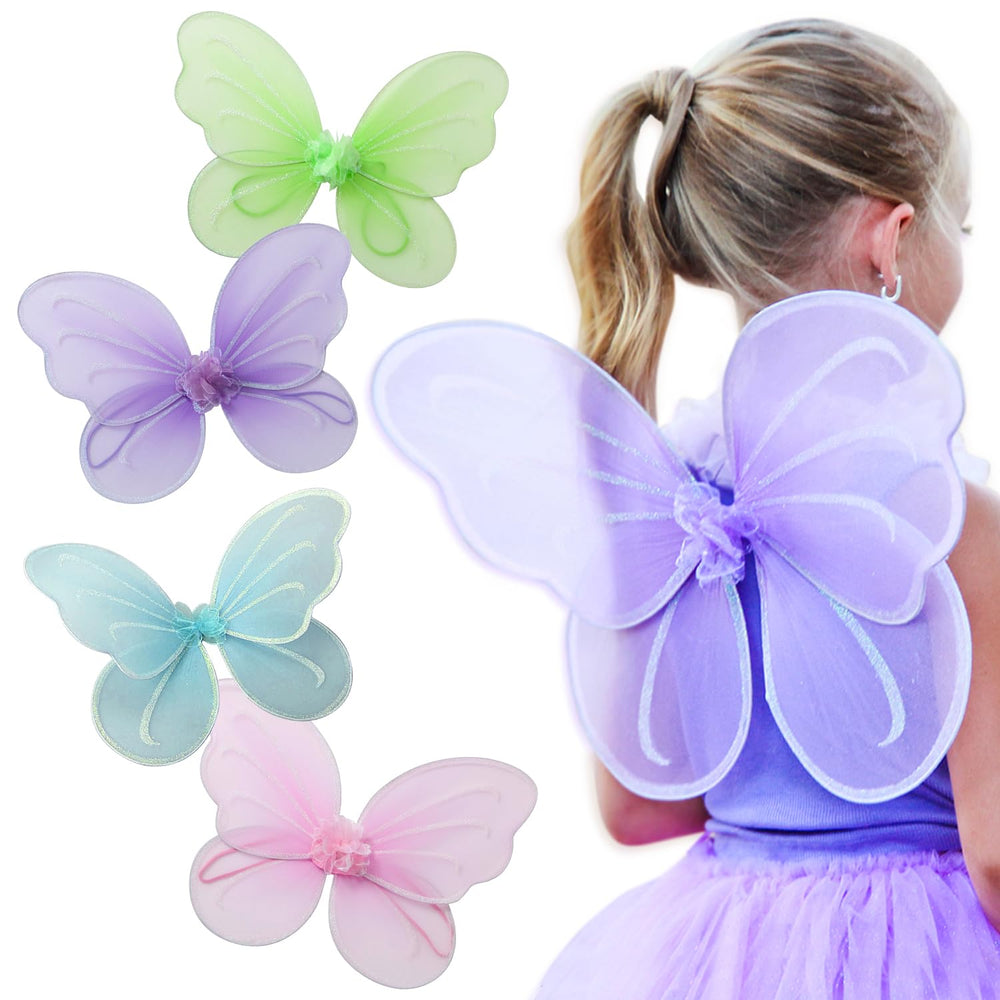 Butterfly Craze wings blue glitter for imaginative play and dress-up